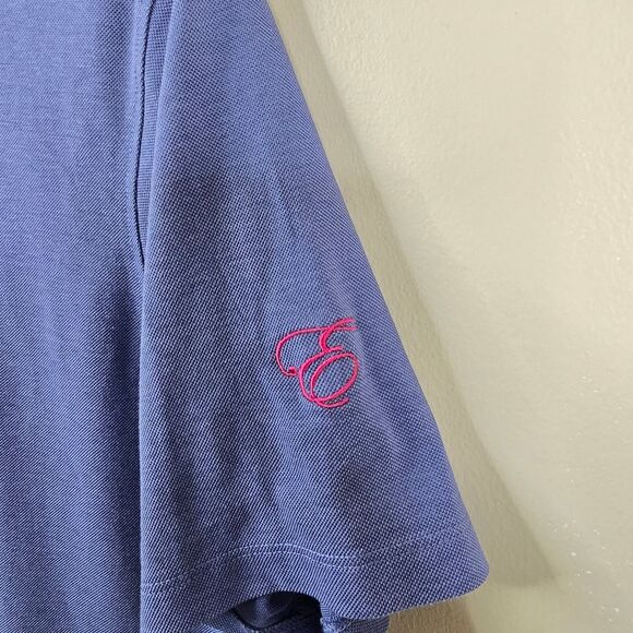 Greyson Short Sleeve Casual Minimalistic Cotton Blend Polo Shirt Small - Picture 6 of 7